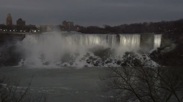 Niagara Falls Canada Tourist Attraction — Stok video