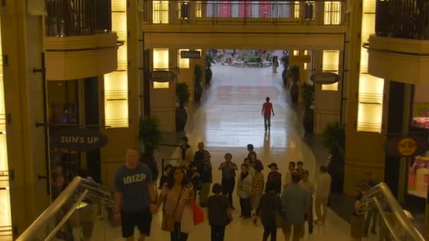 Group Tourists Dolby Theatre Los Angeles — Stock Video