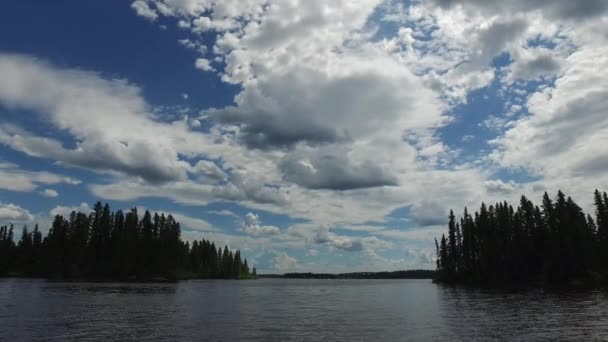 Landschaft Eines Sees — Stockvideo