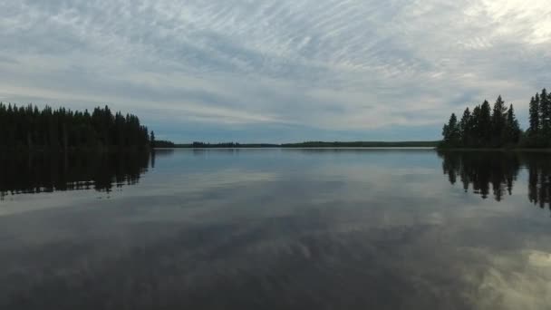 Paysage Pittoresque Avec Lac — Video