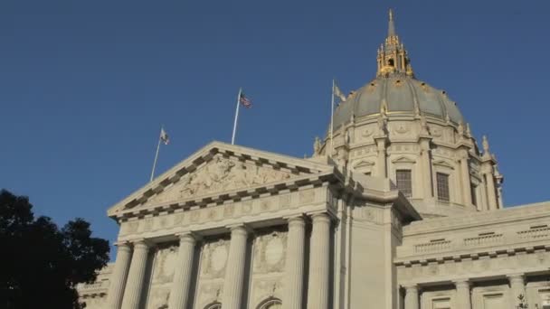 City Hall Dome — Stock Video