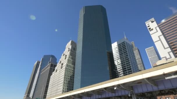 Continental Center Och Andra Byggnader New York Usa — Stockvideo