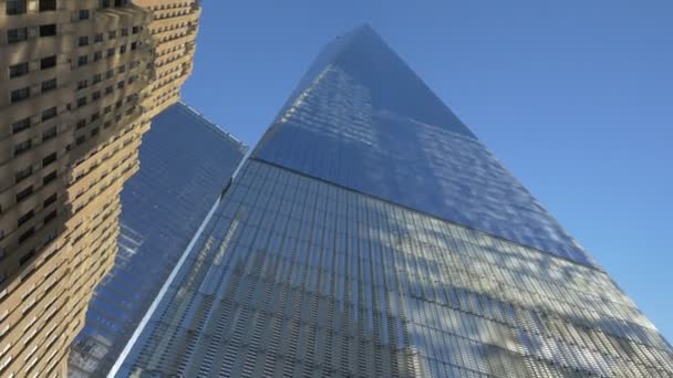 One World Trade Center Building New York Usa — Stock video