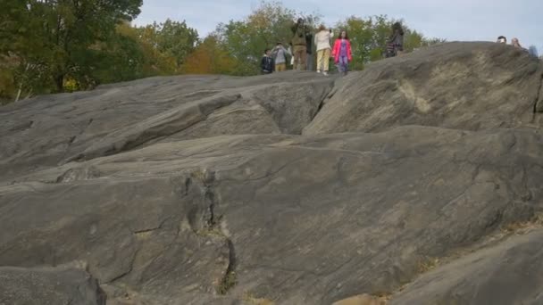 Turister Rat Rock – stockvideo