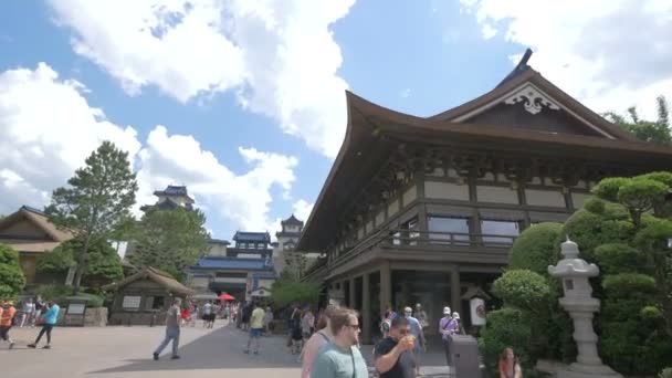 Pavilhão Japão Epcot Center — Vídeo de Stock