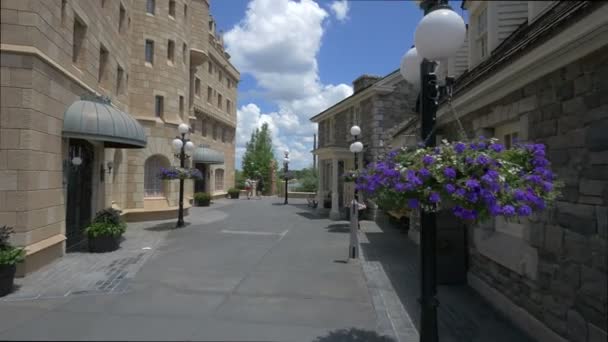 Canada Paviljoen Epcot — Stockvideo