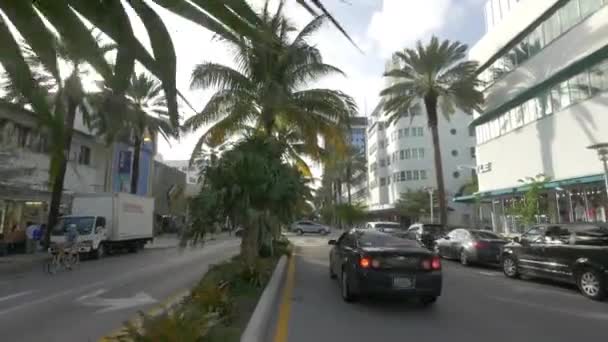 James Sugárút Miamiban — Stock videók
