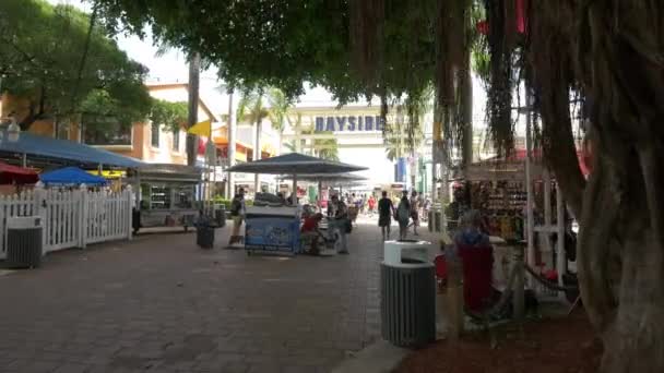 Bayside Marknaden Miami — Stockvideo