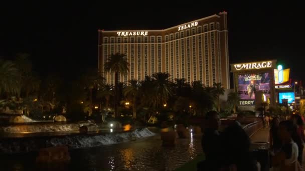Treasure Island Hotel Las Vegas Estados Unidos América — Vídeo de stock