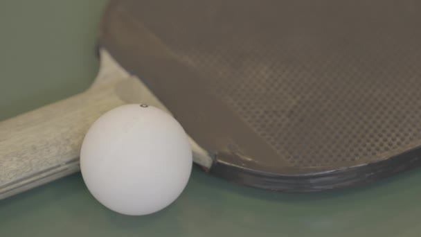 球和桨的近点 — 图库视频影像