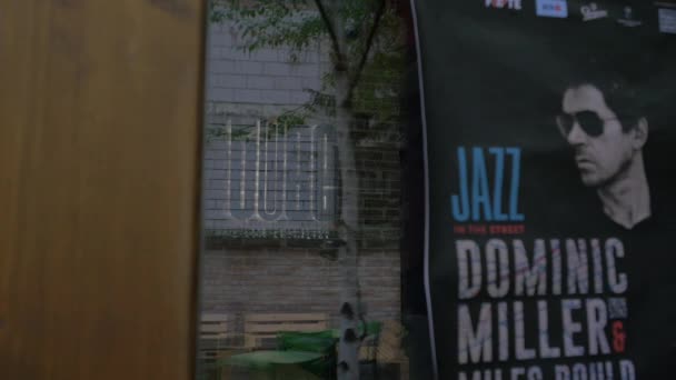 Dominic Miller Jazz Poster — Stock Video