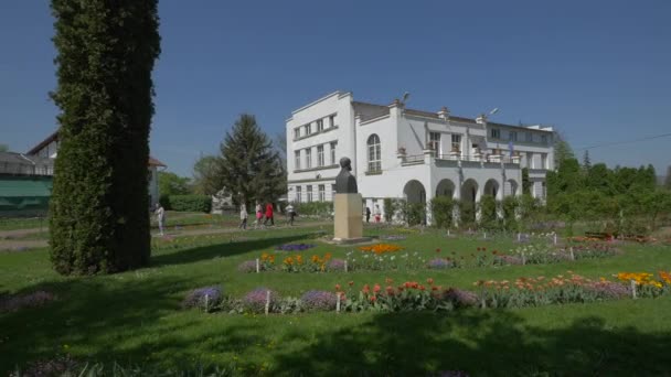 Botanical Garden Cluj Napoca — Stockvideo