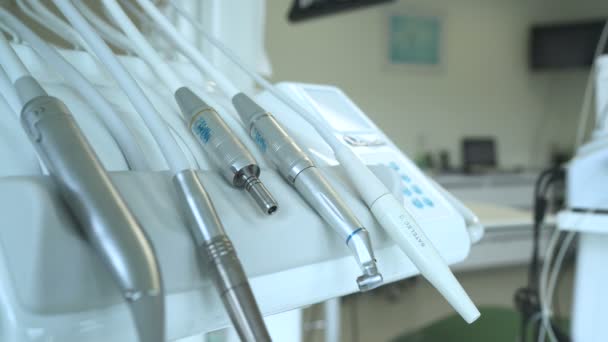 Dental Drills Clinic — Stock Video