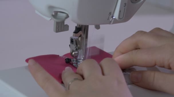 生地の縫製部分 — ストック動画