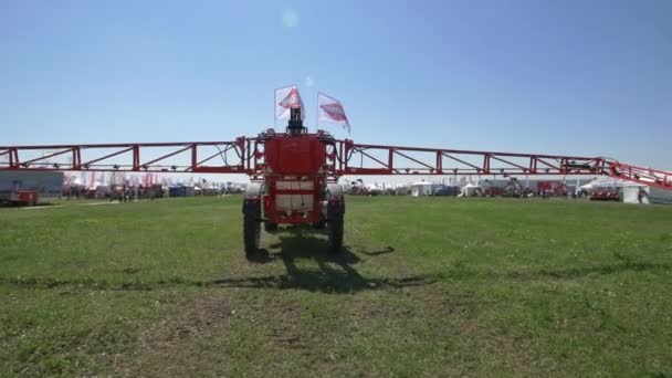 Pulverizador Agrifac Sopra Feira Agrária — Vídeo de Stock