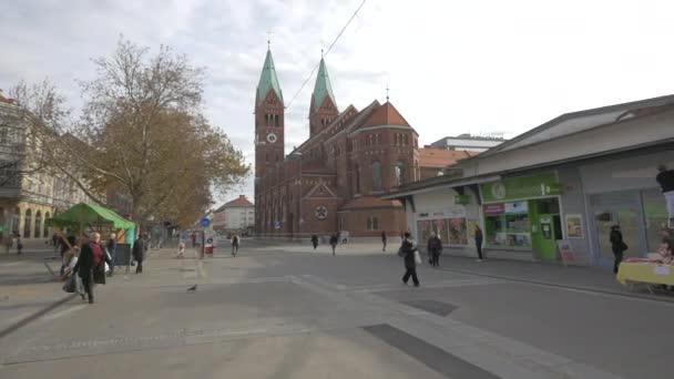 Cattedrale Maribor Dintorni — Video Stock