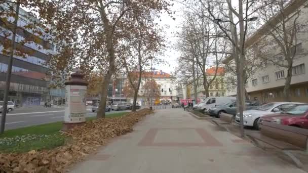 Aleea Stradă Din Maribor — Videoclip de stoc