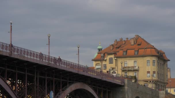 Ponte Velha Maribor — Vídeo de Stock