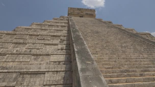 Cancun Daki Chichen Itza Tapınağı — Stok video