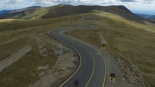 Fotografia Aérea Transalpina — Vídeo de Stock