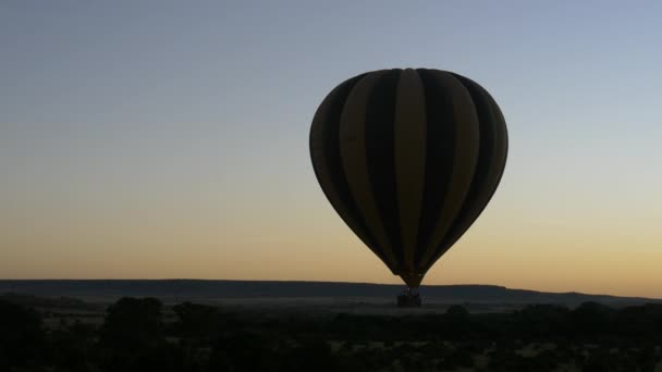 Sıcak Hava Balonu Uçan — Stok video