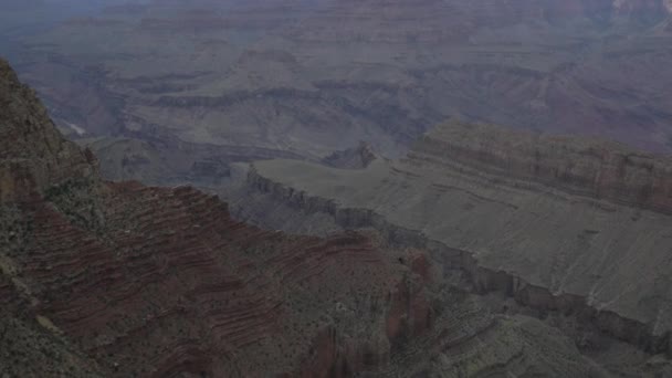 Vista Aérea Falésias Grand Canyon — Vídeo de Stock