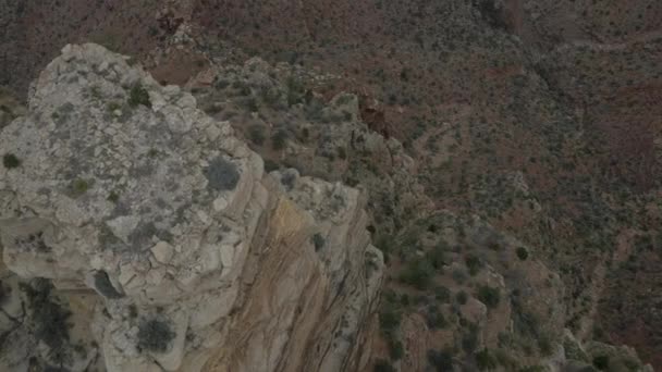 Luchtfoto Van Grand Canyon — Stockvideo