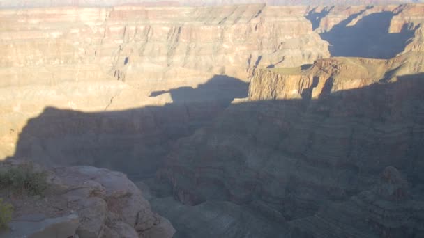 Die Roten Felsen Des Grand Canyon — Stockvideo