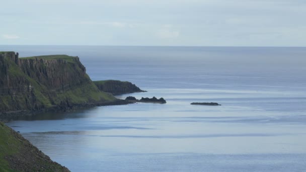Pobřeží Skotského Ostrova Skye — Stock video