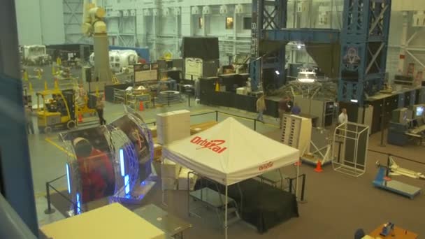 Composants Fusée Johnson Space Center — Video