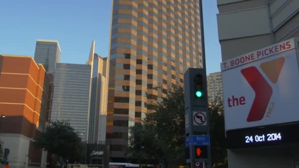 Здание Lincoln Plaza — стоковое видео