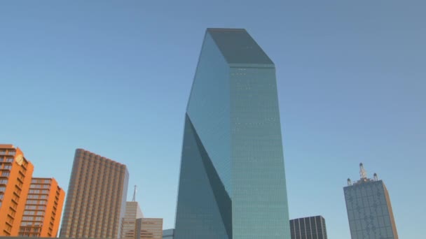 Dallas Taki Wells Fargo Bankası Kulesi — Stok video