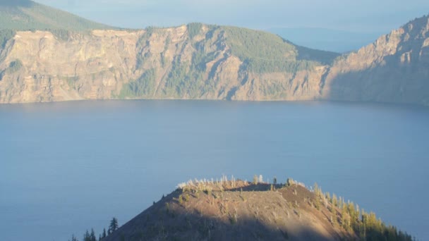 Crater Lake Mountains — Stock Video