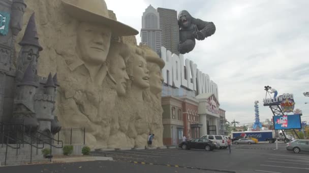 Nachbau Des Mount Rushmore Branson Missouri — Stockvideo