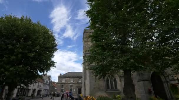 Church Trees — Stock Video