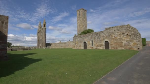 Andrews Katedrali Nin Kalıntıları — Stok video