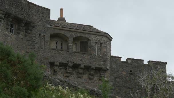 Eilean Donan Castle Balcony — Stock Video
