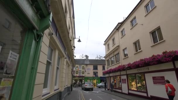 Egyirányú Utca Írországi Killarney Ben — Stock videók