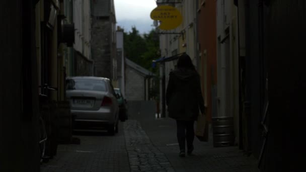 Dark Lane Killarney Ireland — Stock video
