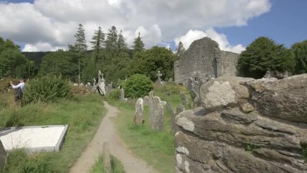Καταστρέφει Glendalough Μοναστηριακό Site — Αρχείο Βίντεο