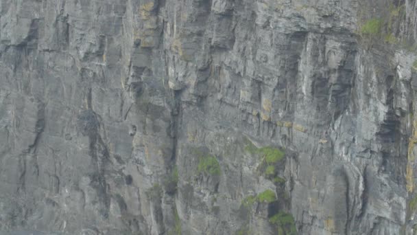 Incline Para Cima Vista Penhasco — Vídeo de Stock