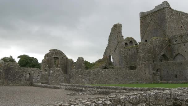 Bulutlu Bir Günde Hore Abbey — Stok video