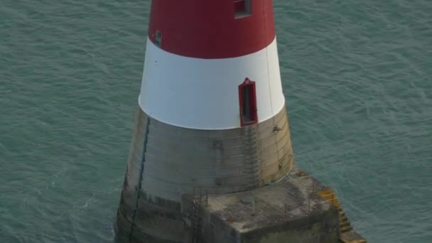 Tilt View Lighthouse — Stock Video