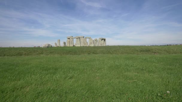 Stonehenge Gezien Verte — Stockvideo