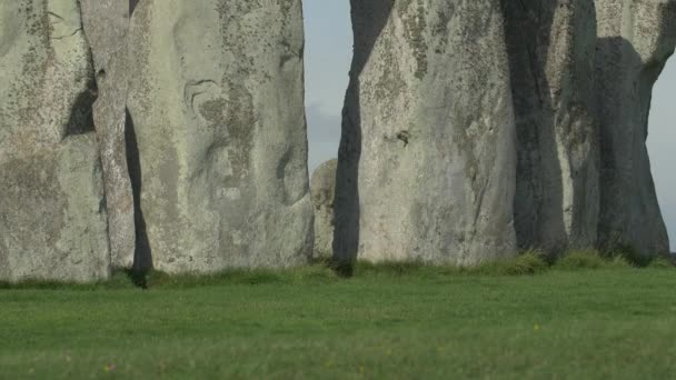 Luta Upp Stonehenge Yttre Cirkel — Stockvideo
