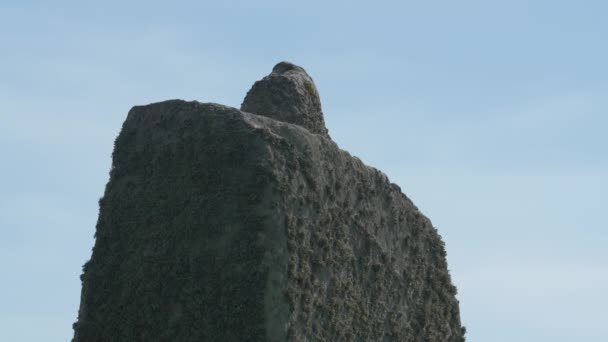Cima Una Roccia Stonehenge — Video Stock