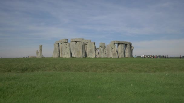 Wiltshire Daki Stonehenge Anıtı — Stok video
