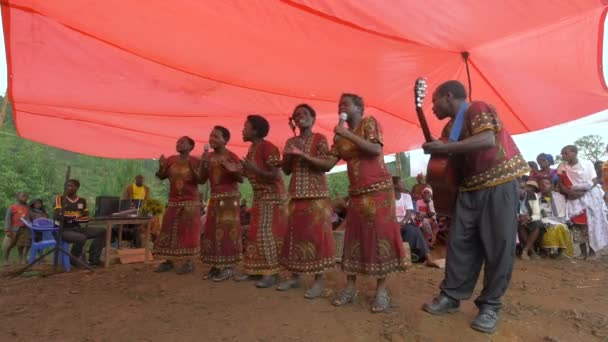 Femmes Africaines Chantant Balançant — Video