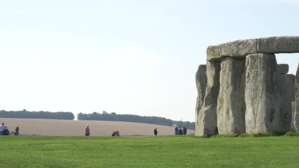 Poêle Droite Des Pierres Stonehenge — Video