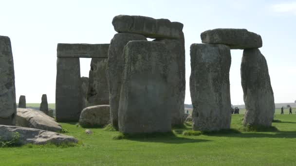 Monumento Stonehenge Wiltshire — Vídeo de stock